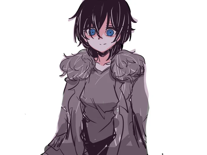 黒髪のアーニャちゃんが描きたかった 