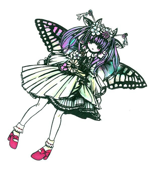 アゲハ蝶のtwitterイラスト検索結果