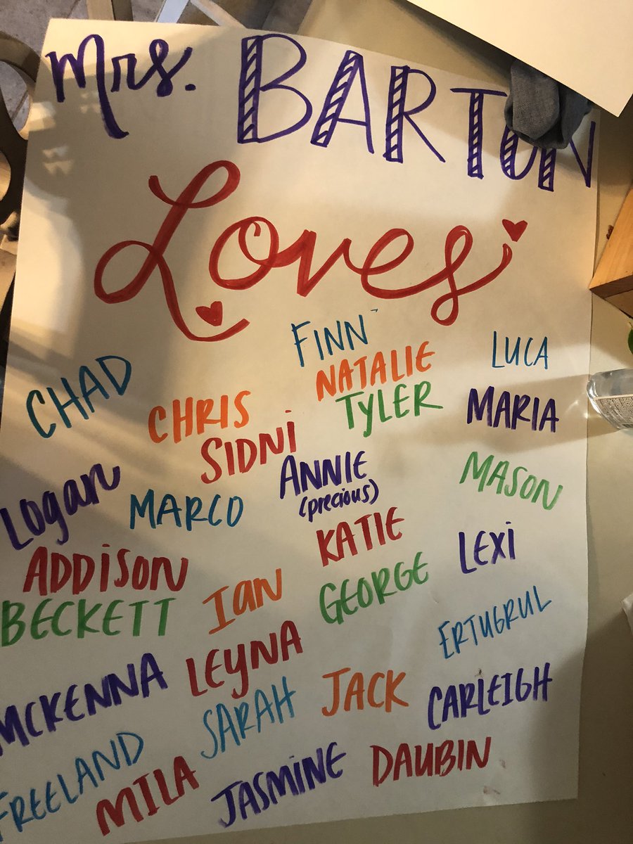 bartonbunch123's tweet photo. Posters for our 5th grade parade tomorrow! https://t.co/lCbBNqB6X6
