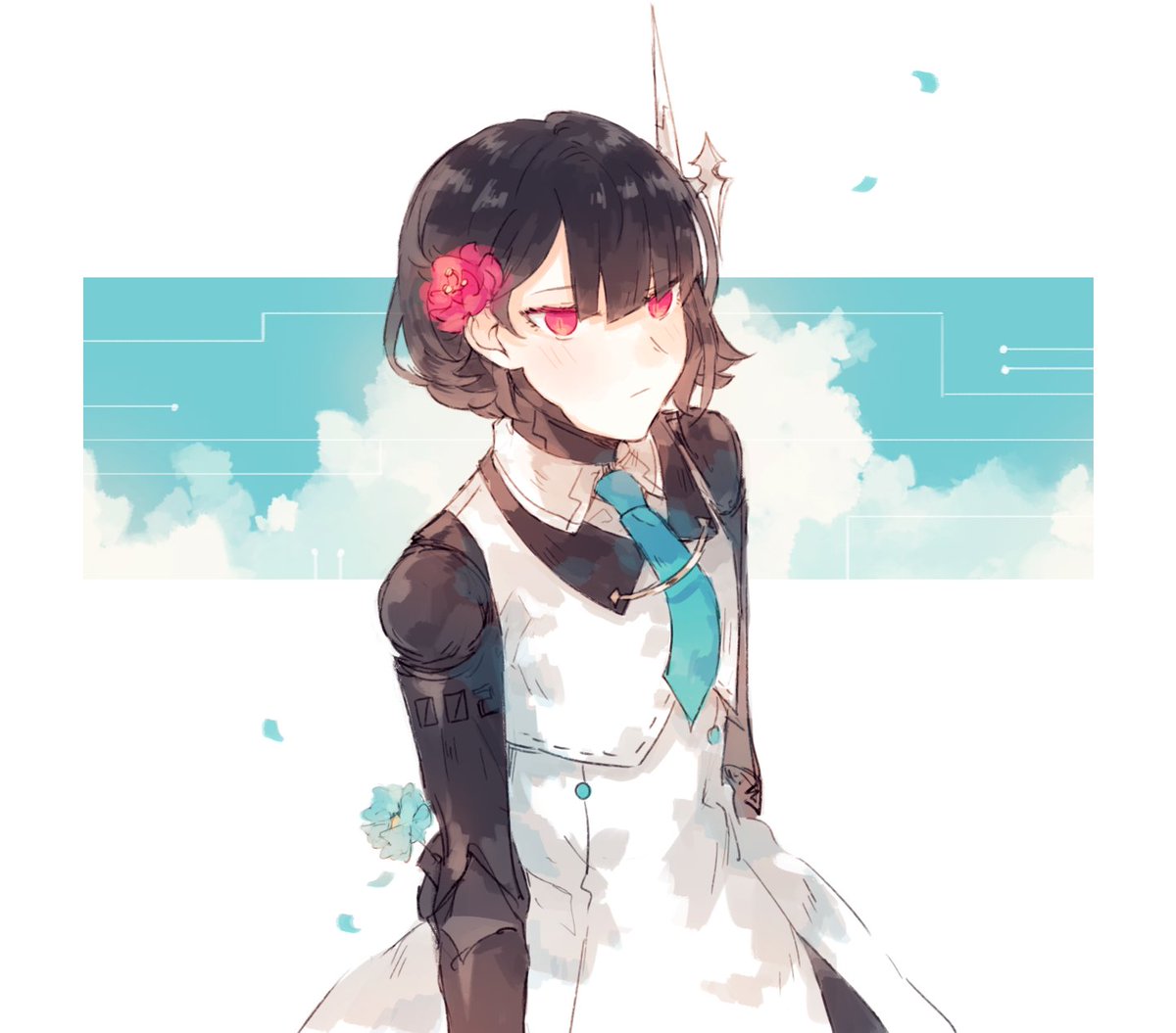 OC] Robot child!! Her name is Dimetra!!」|baten 🌃 Moon Observatory Iris ...