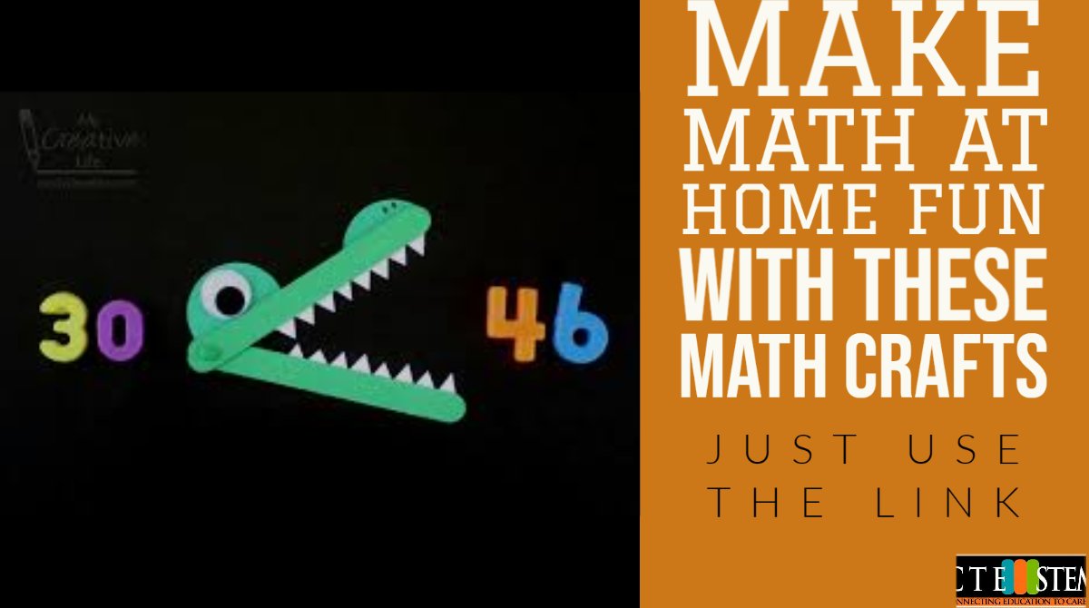 Make math at home fun with these math crafts that are entertaining for all ages!
scholastic.com/teachers/artic…