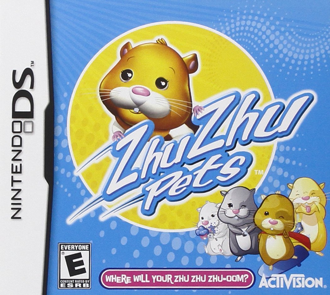 a thread of the games I had on my nintendo DS when I was 6. starting with my zhu zhu pets game!