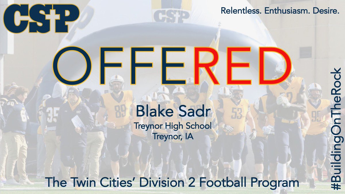 Very excited to have received my first offer from Concordia St. Paul! @CoachCurrierCSP <a href="/JakeMunkwitz/">Jake Munkwitz</a>