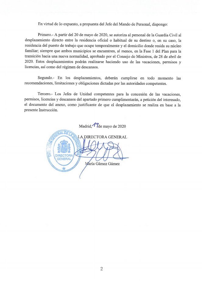 APROGC's tweet photo. La petición que hicimos el 01 de mayo, ha fructificado. No es que hayamos sido los primeros, ni que trabajemos con cero horas asociativas, ni que a nuestras iniciativas “otros corran a unirse”. Lo que impulsa a @aprogc es ayudar a los guardias civiles: visitarán a sus familias https://t.co/Nqx8LRGDJr