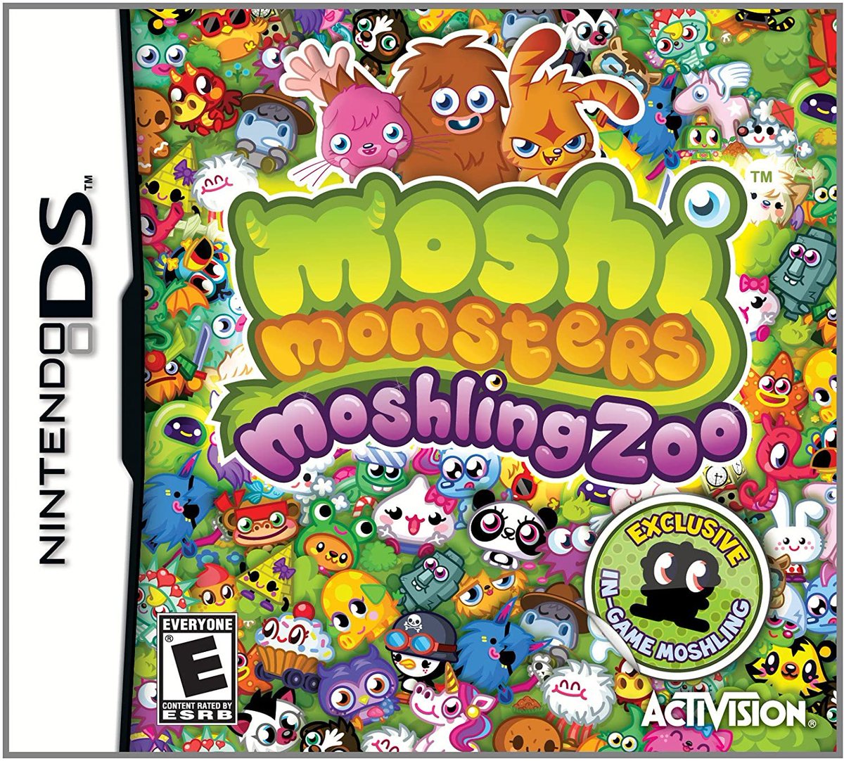 second we have moshi monsters! don't remember which one I had but it was fun!