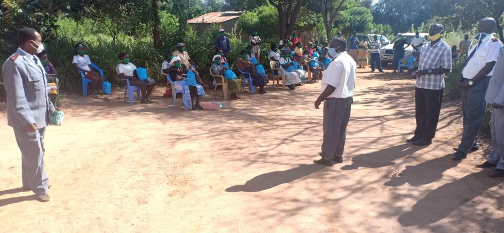 Where there is need there is The Salvation Army. The over 60 club in the community of Kibwezi Division, Mbitini District and Mweani Corps has benefited on the feeding program today. 380 Families (households) were reached by the emergency response team from THQ