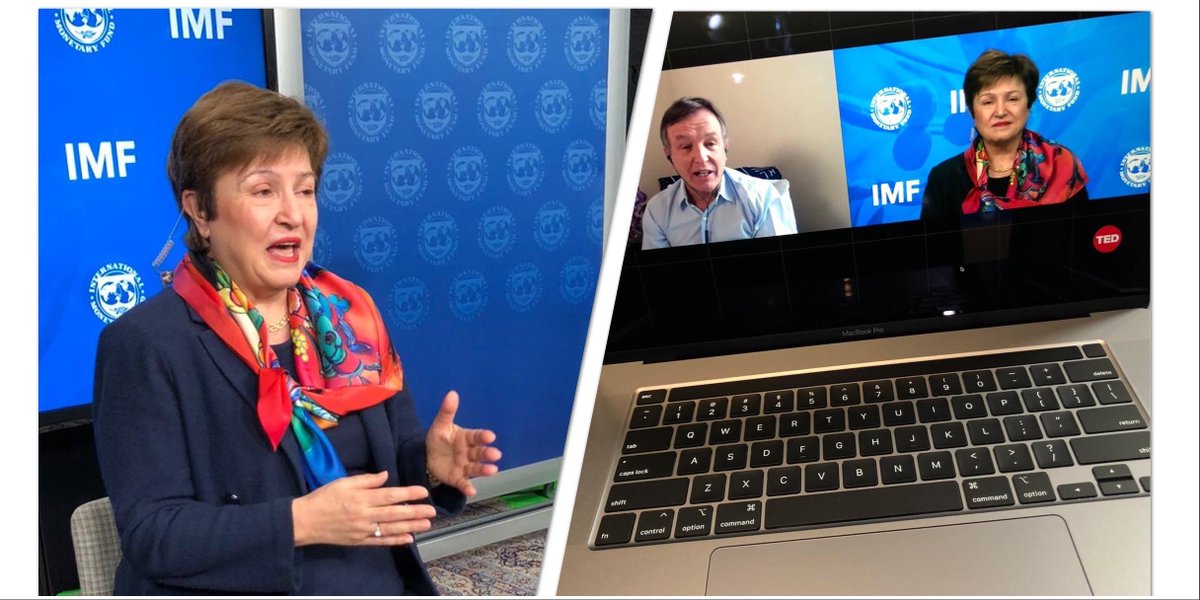KGeorgieva's tweet image. Watch my #TED2020 conversation – I very much hope at the end of the Great Lockdown we can build a better world and see a Great Transformation. @TEDchris and I discuss what that might look like. ow.ly/De2O50zKQjU