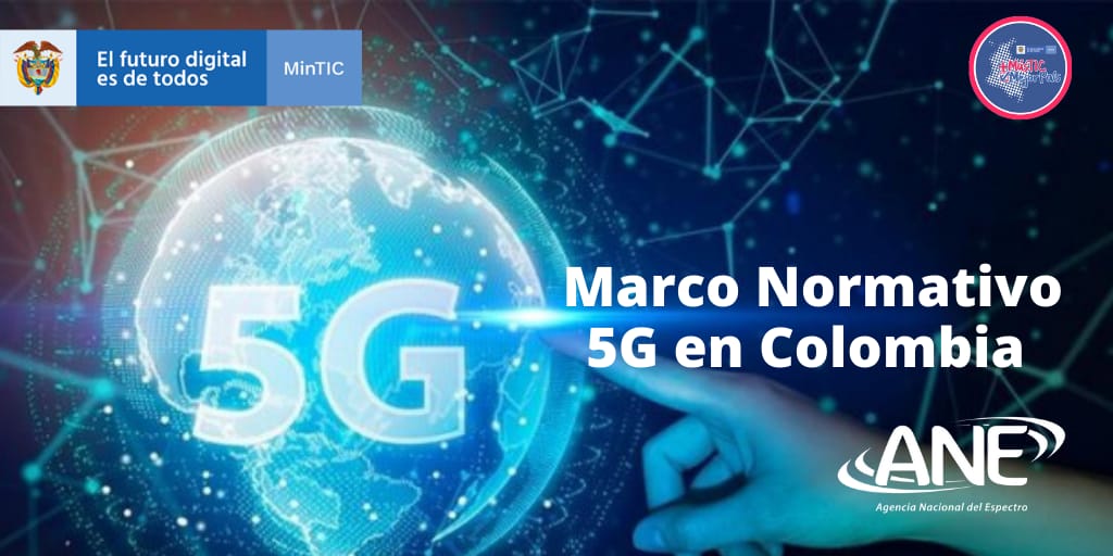 ANE_Colombia's tweet photo. Colombia 🇨🇴 cuenta con un marco normativo que define las condiciones para el otorgamiento de permisos temporales del #espectro radioeléctrico para pruebas, facilitando el desarrollo del #5GenColombia @Ministerio_TIC @karenabudi https://t.co/k4t42x4fAm