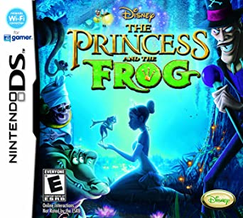 next we have the princess and the frog game! I think this is the one I had, all I remember is that I loved the part where you could make gumbo. not many good pictures of it on the internet.