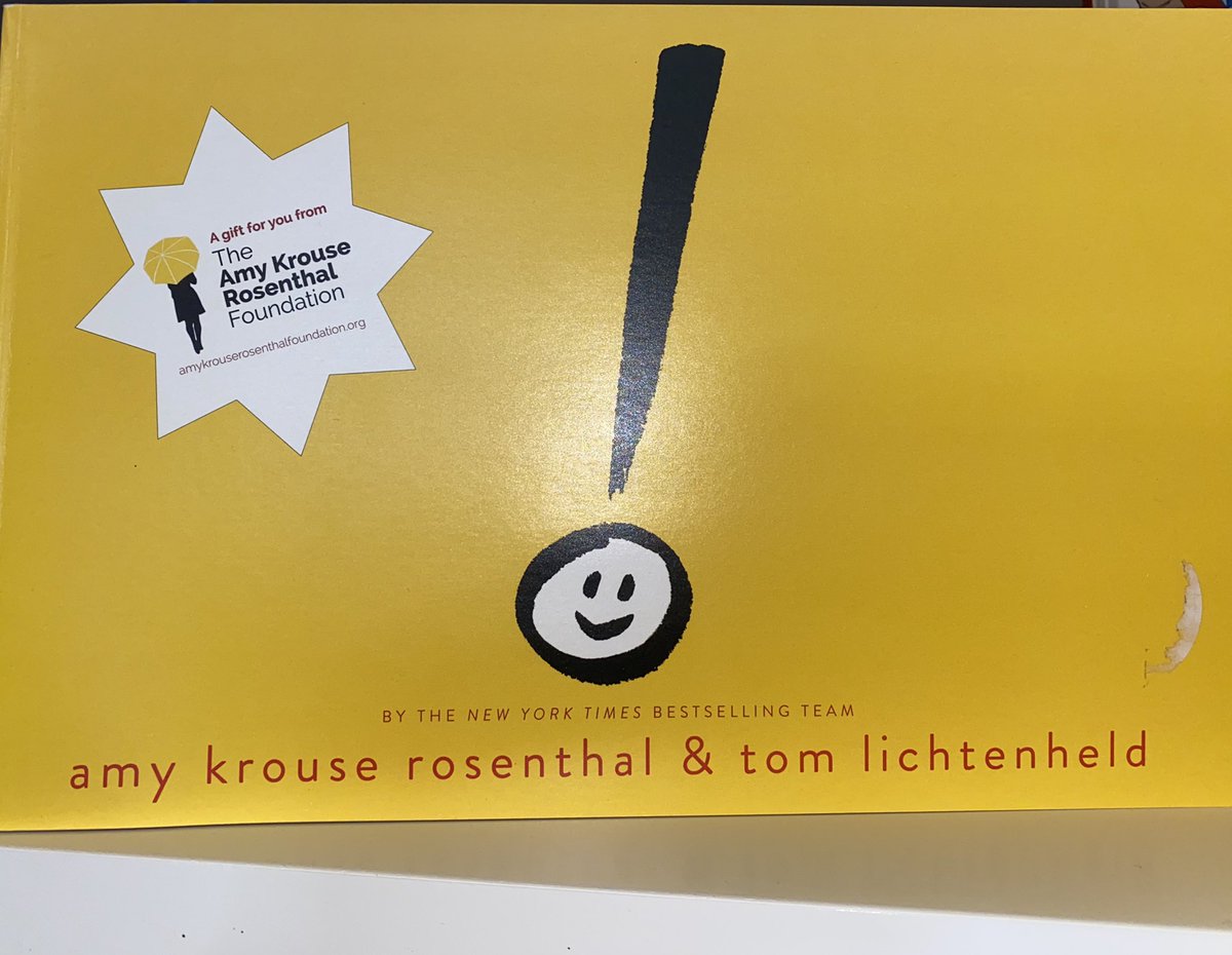 ChiHeroHq's tweet photo. E is for...
📖 Exclamation Mark @akrfoundation @tlichtenheld
📚 El Deafo @CeceBellBooks
What are your favorite books that begin with E?
#bookbuzz #chapterbooks #PictureBooks #abccountdown #countdowntosummer #Quarantine #quaranteaching #teachermotivator #chicagoeducators https://t.co/6Q5rDgW4x8