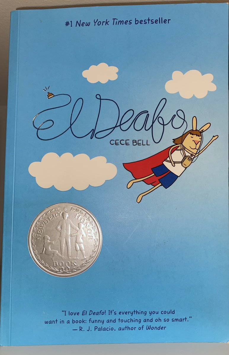 ChiHeroHq's tweet photo. E is for...
📖 Exclamation Mark @akrfoundation @tlichtenheld
📚 El Deafo @CeceBellBooks
What are your favorite books that begin with E?
#bookbuzz #chapterbooks #PictureBooks #abccountdown #countdowntosummer #Quarantine #quaranteaching #teachermotivator #chicagoeducators https://t.co/6Q5rDgW4x8