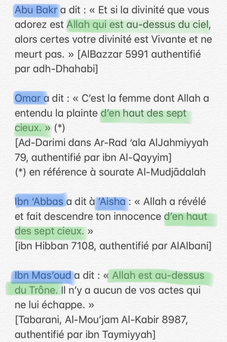 Les compagnons, les 4 imams, les pieux prédecesseurs avaient LA MÊME CROYANCE.Citons un exemple, la croyance qu’Allah est élevé au-dessus de Son Trône.Lisez les paroles des compagnons et des 4 imams, où sont donc ces "écoles de croyance"?Ils étaient UNANIMES sur la croyance!