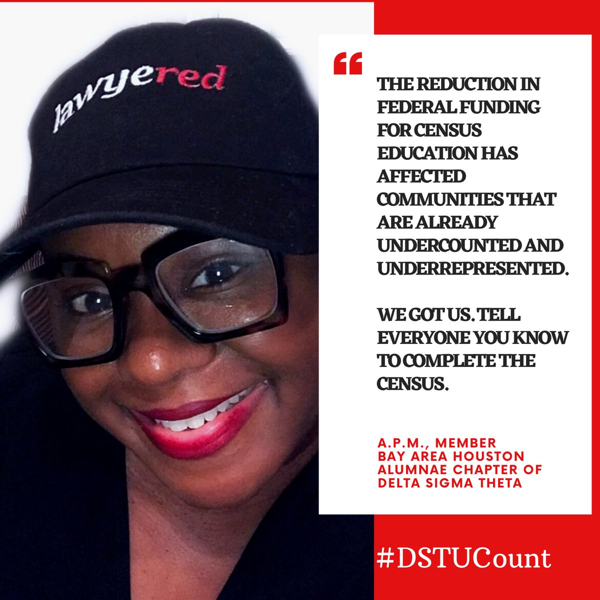 BAHADeltas's tweet photo. Much needed resources for vulnerable communities are at stake if the #Census2020 does not fully reflect its residents. As a stakeholder in your community, take a few minutes to complete the Census.
*Deadline extended.*
https://t.co/pZGAFSy140
#BAHADST #BAHAServes #DSTUCount https://t.co/nJc6FbgWeJ