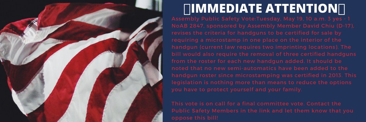 CalNRA's tweet photo. Call now to make your feelings known!

https://t.co/ShcTOdDkOd https://t.co/0Y8R5CBqEb