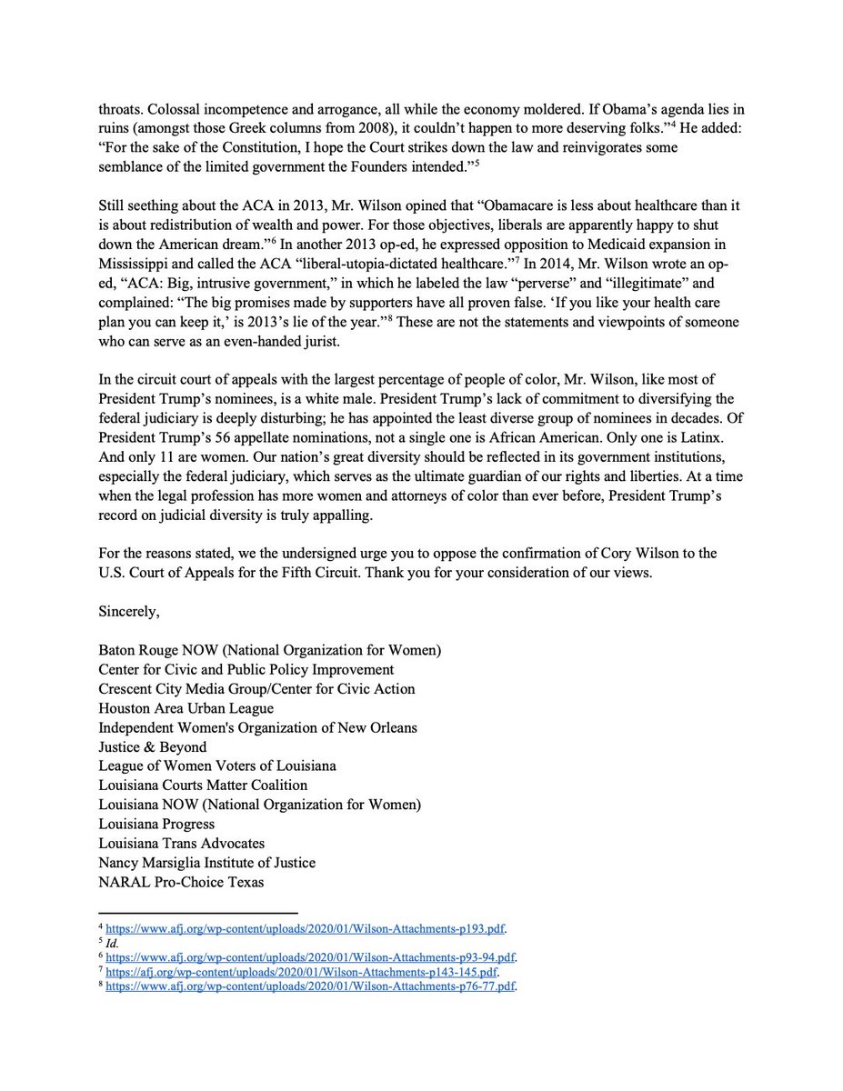 Screenshot of page 2 of the letter. The full text of the letter is available at the link in the original tweet.