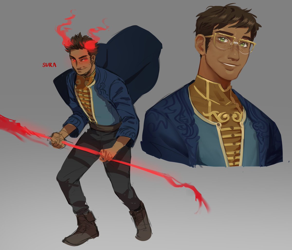 I've been invited to a lovely d&amp;d campaign still in kickstarter✨ After experiencing it first hand with the author I RLY recommend you try out their free starter scenario, you won't regret it ?
 https://t.co/pu4aLmiAXy 