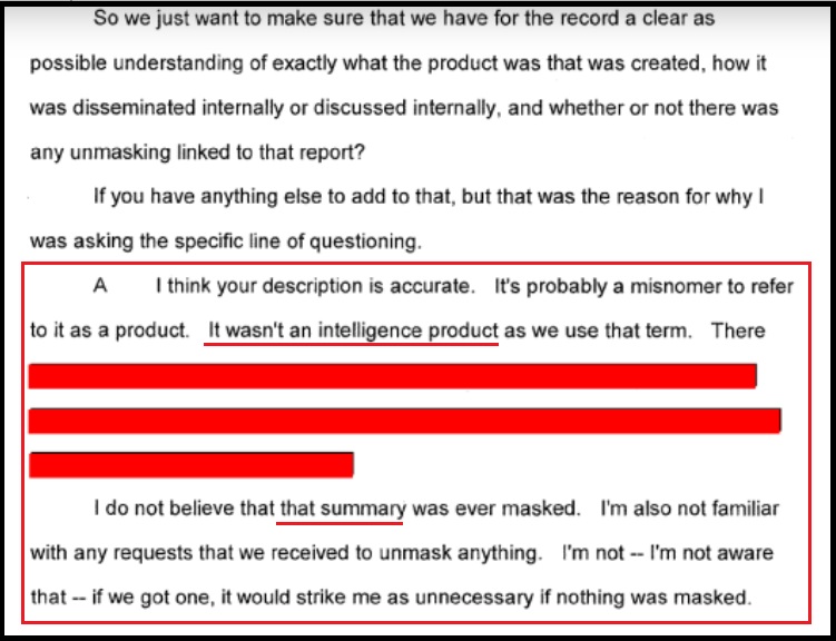 2) The direct implication of "thus far" is FBI intercepting communication. We know Clapper briefed Obama from the "intelligence cuts" provided by Comey.