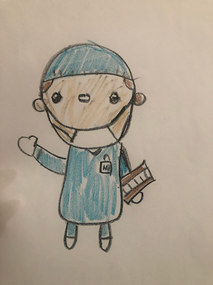 Ms_Daley24's tweet photo. During our Google Meets session today, students in 2-234 participated in an art activity showing their support for all the nurses and doctors! We ❤️you and THANK you! #proudteacher #FrontLineHeroes #TeachFromHome @PS72X @mcolonps72 https://t.co/7vVQUF7c1R