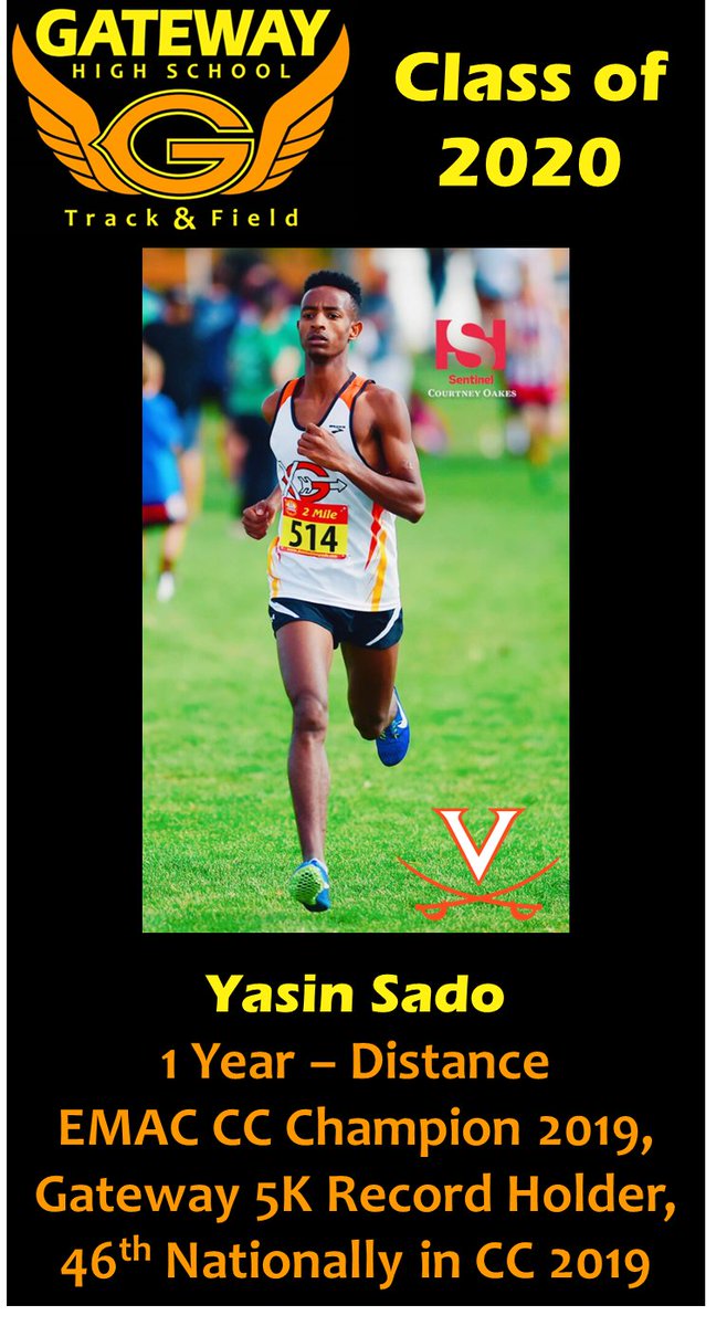 OlySpeed's tweet photo. Congrats, @SadoYasin! It was an honor to have you on our team. We would've loved to see what you could have done on the track, we're sure it would have been record breaking. We're excited that you're running for the University of Virginia next year, you've made us proud! https://t.co/zmyB3uLjaz