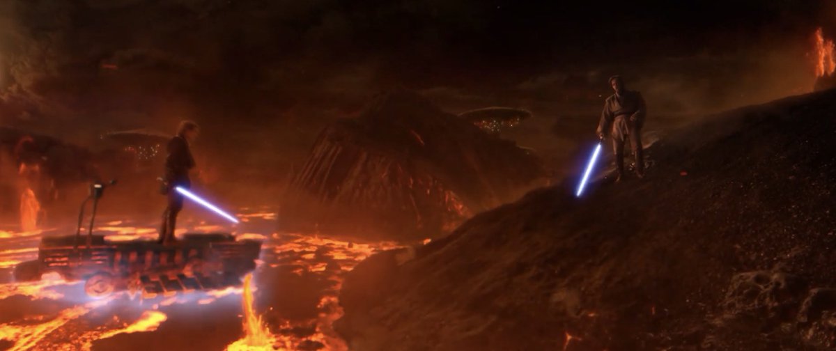 sw_holocron's tweet photo. “It’s over Anakin! I have the high ground!”

“You underestimate my power.”

“Don’t try it!” https://t.co/U9DuFaA7Xw