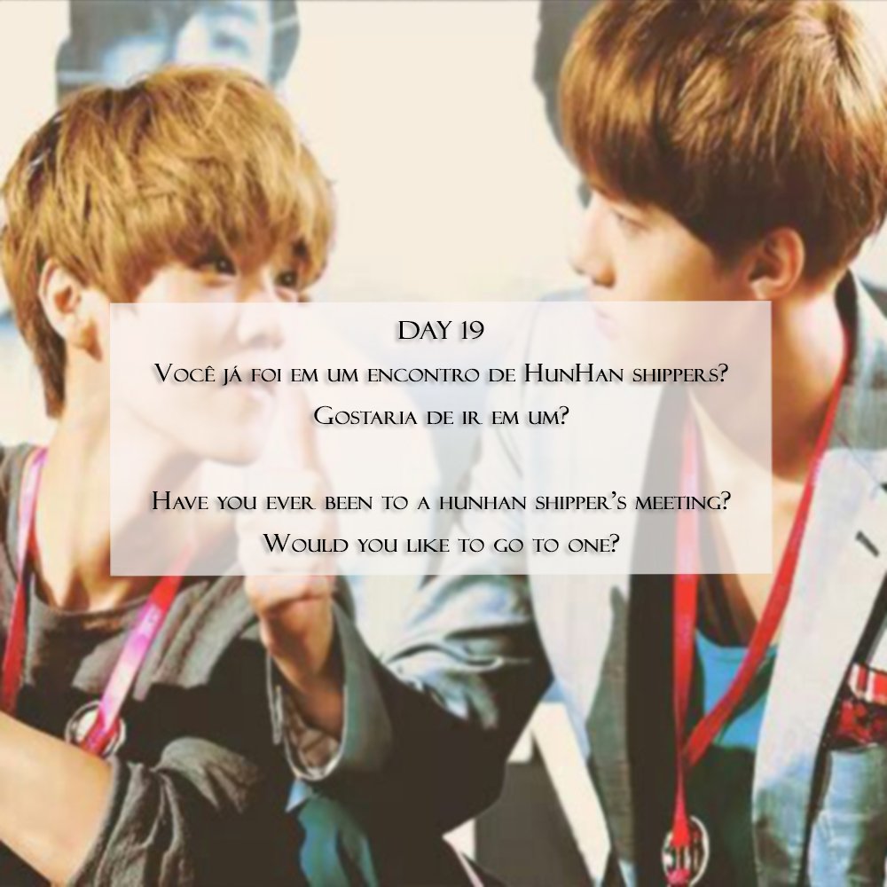 hunhan520br's tweet photo. [DAY 19] 🐣 Have you ever been to a HunHan shipper's meeting? Would you like to go to one?

🦌 Você já foi em um encontro de HunHan shippers? Gostaria de ir em um?

#HunHan520Challenge #HunHan #HunHan520 https://t.co/TbpyQtlcnZ