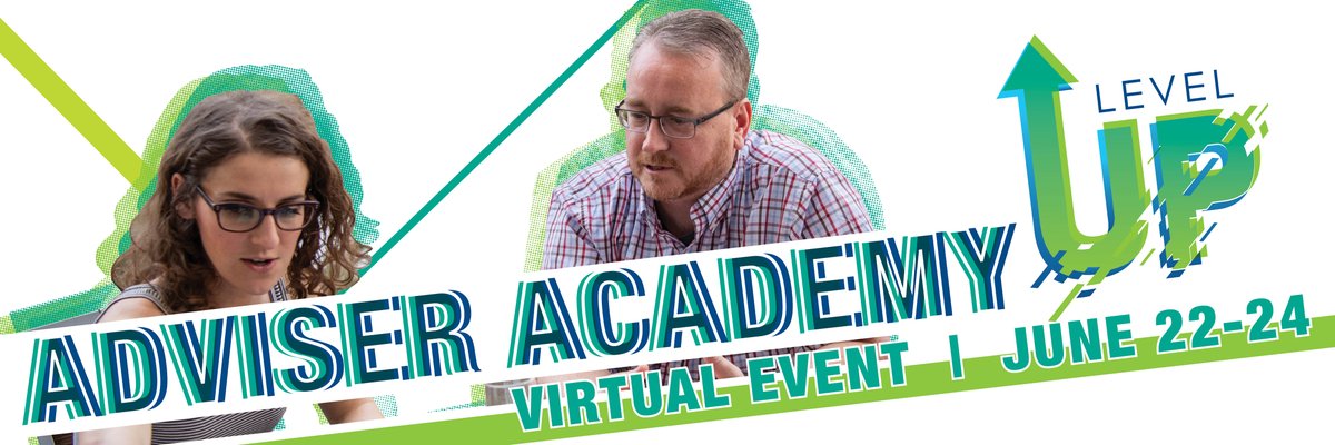 yearbookforever's tweet photo. Registration is now open! Sign up for the 2020 Adviser Academy virtual event today! https://t.co/Z4WbGKr1di https://t.co/8CIjAS5YRG