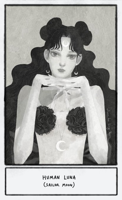 Continuing #SixFanarts! ??

7 - Human Luna (Sailor Moon)
8 - Illumi (Hunter x Hunter) 