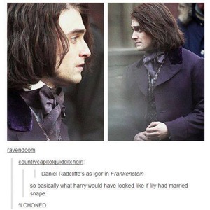Muggles_Magic's tweet photo. 100% what Lily &amp; Snape's child would've looked like

#harrypotter #snape #lilypotter #danradcliffe https://t.co/4acQiygLlc