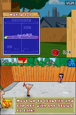 I had this one phineas and ferb game, it was either the original or phineas and ferb: ride again, I can't remember