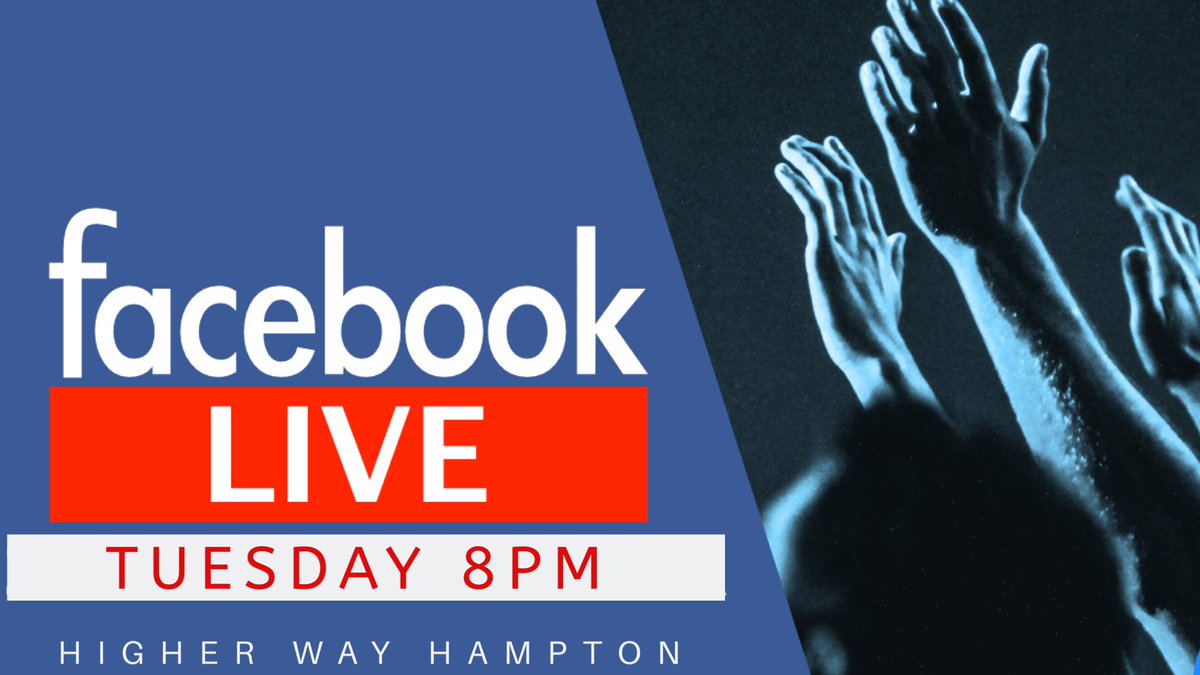 HigherWay2's tweet photo. Join Pastor @RondellDavis at 8pm for Bible Study. It’s going to bless your life! #wearehigherway https://t.co/qkuB8wgOT6