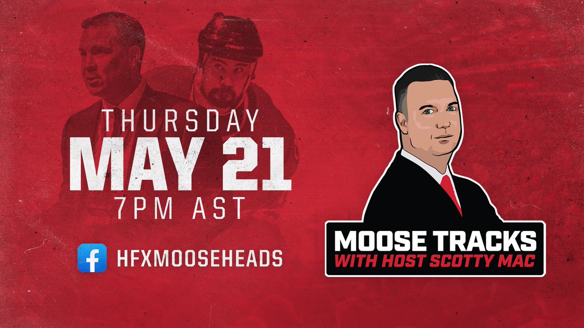 HFXMooseheads's tweet photo. Getting set for some Draft talk with GM Cam Russell amongst other things this Thursday at 7pm Atlantic. Reply with your questions for Cam. #GoMooseGo https://t.co/e4tkKlGdPu