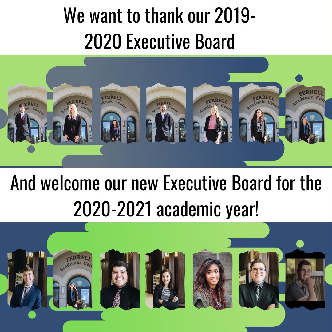 BenedictineSIBC's tweet photo. Thank you to 2019-2020 Executive Board! 

Congrats to our 2020-2021 Executive Board! We can't wait to see what you will accomplish!

#PeaceThroughCommerce #SIBC #BCSIBC https://t.co/ZfEV7aybwt