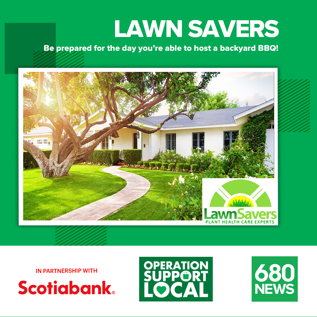 680NEWS's tweet photo. In current circumstances, our homes are our sanctuary. As we start to spend more time outside, make sure your yard feels that way with @LawnSavers!
Support small businesses at this time with #OperationSupportLocal. Find or submit a business at https://t.co/x1T6QdbuQe https://t.co/yKboTLDXdq