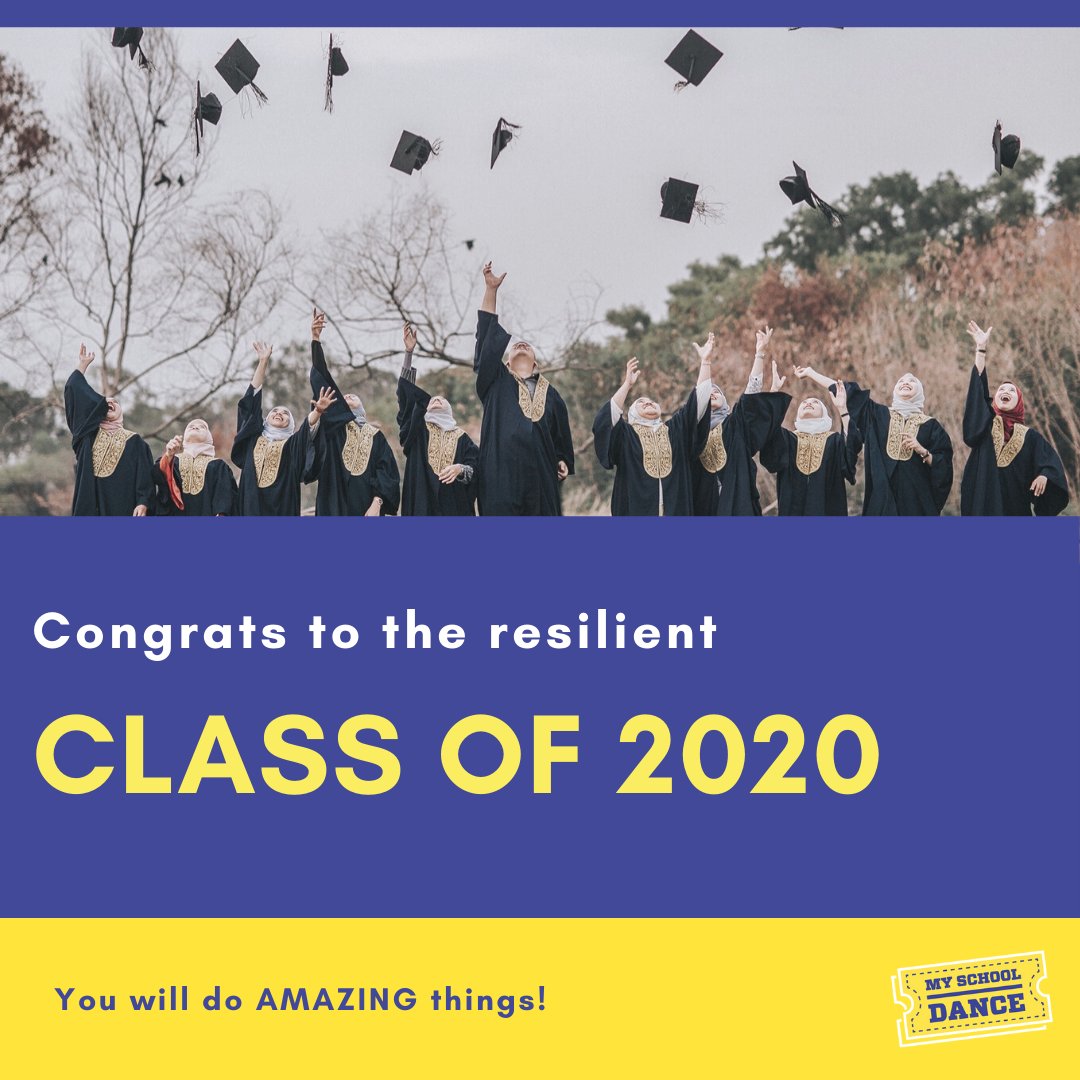 myschooldances's tweet photo. #Classof2020, you are strong. You will succeed in this world because of what you've gone through. Thank you for your positivity and grace during this time that for you should be filled with celebration and joy. Congrats to you and all you have accomplished!
#seniors2020 #graduate https://t.co/zLAT7kd82O