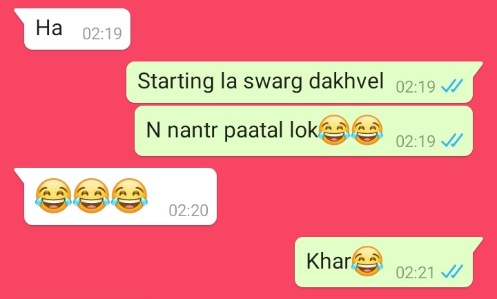 _preetyyyy_'s tweet photo. Dis is how i gave relationship advice to ppl😁😅
#PaatalLok https://t.co/5WMOPGFosu