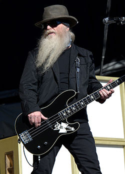 Happy birthday Dusty Hill .ZZ TOP Bass  