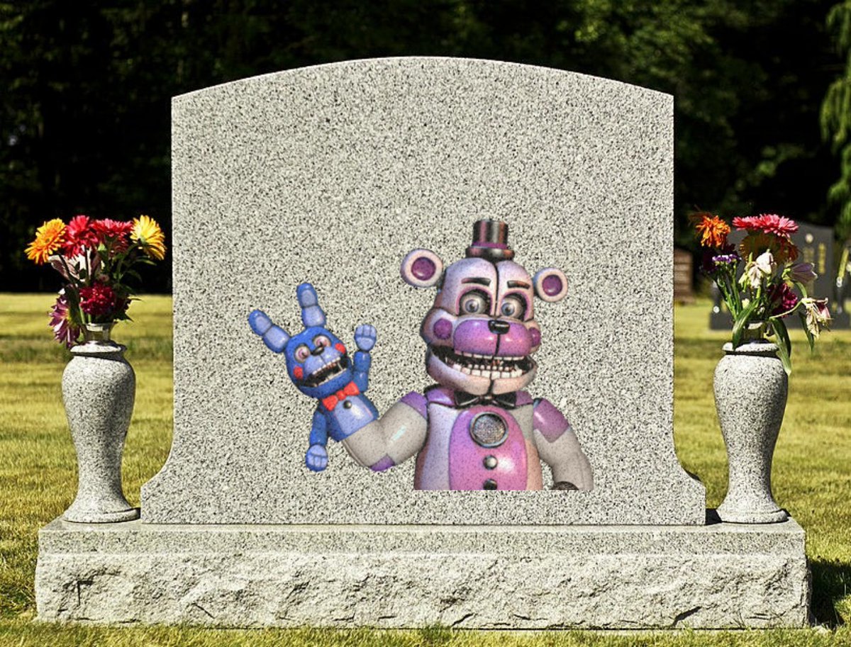 RIPyourfav's tweet image. BREAKING!: Funtime Freddy from FNAF: Sister Location has died