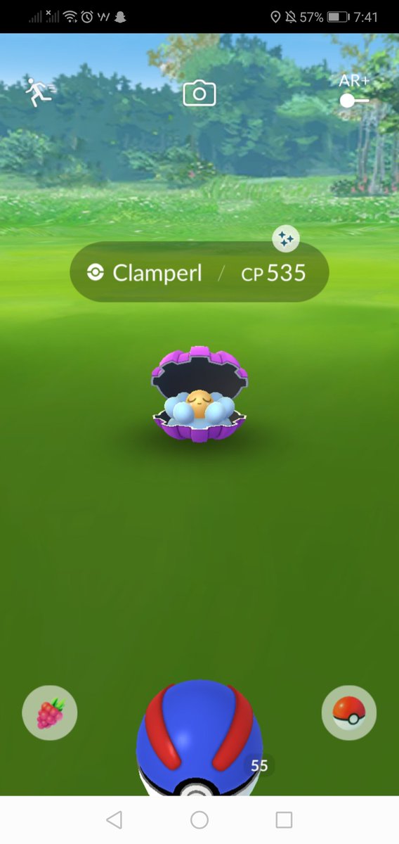 Bambikkyu's tweet photo. My first shiny from the regional challenges on #PokemonGo and it was my first shiny Clamperl! I'm very happy with this ❤️
#TheTwiglets #Pokemon #PokemonGoChallenges https://t.co/makhPwfyIZ