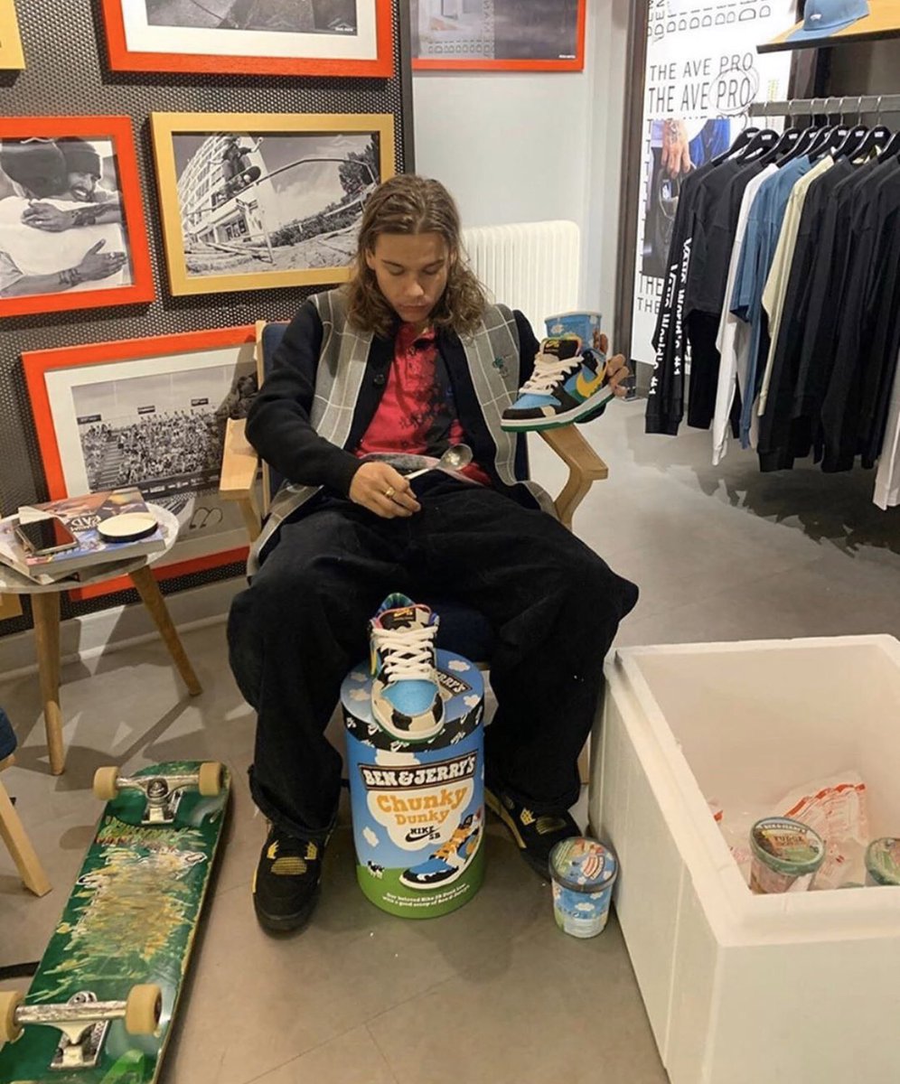 ben and jerry dunks packaging