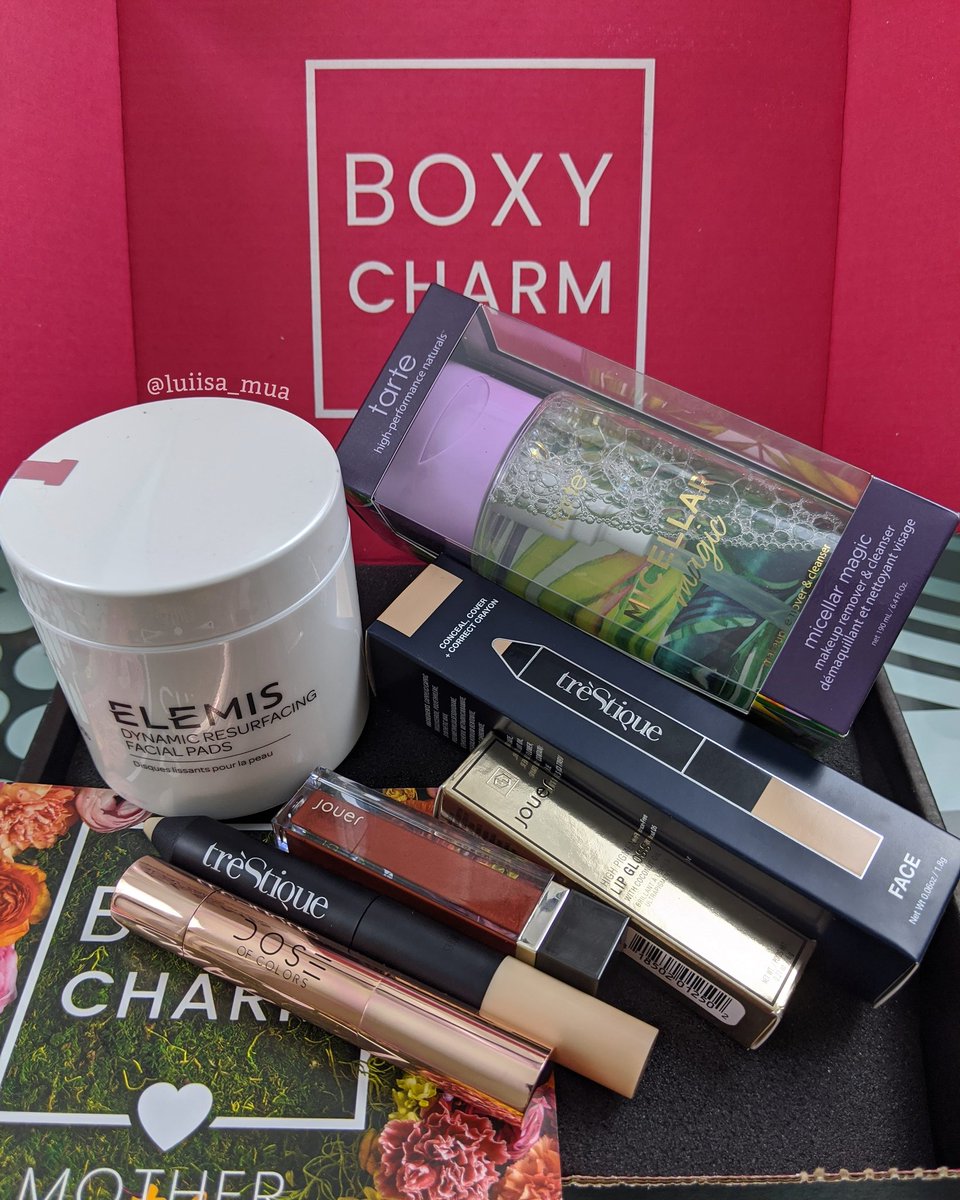 LuiisaMua's tweet image. My base @boxycharm is here 😍
@Elemis facial pads
@JouerCosmetics lipgloss
@treStiQue concealer
@Doseofcolors lipstick
@tartecosmetics micellar water

#boxynature #basebox #boxycharm #newmakeup #subscriptions #monthlysubsciption #new #skincareessentials #skincare