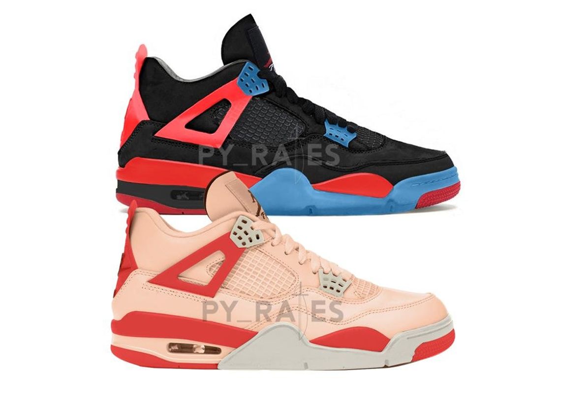SneakerNews's tweet photo. A duo of Air Jordan 4 SPs are expected to release this Fall🔥 (📷: @pyleaks) https://t.co/XzHrvcwkaK https://t.co/hxWlx3hNiz