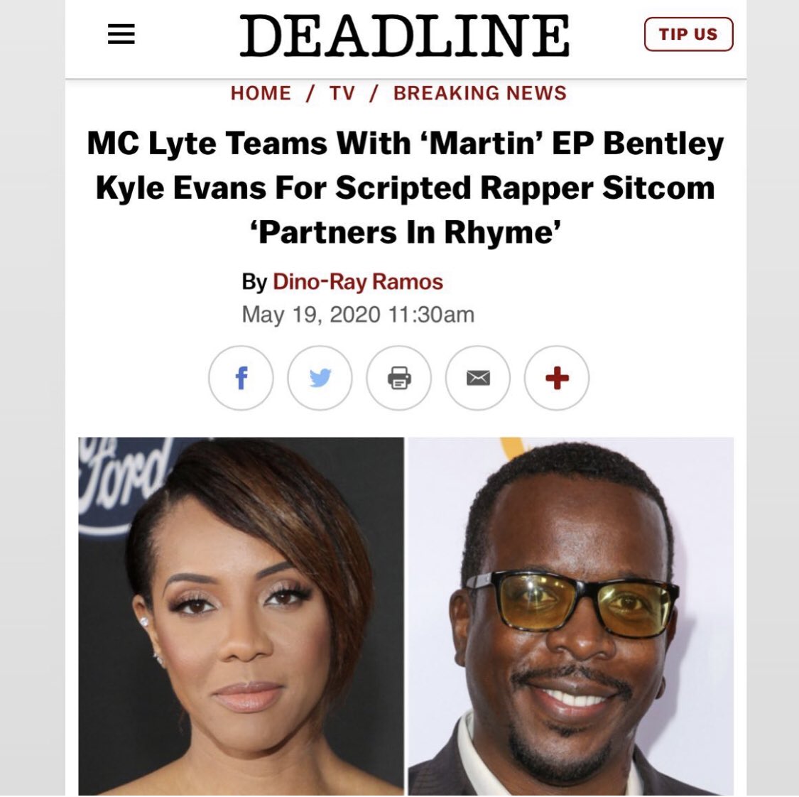 WatchALLBLK's tweet photo. Great things are coming ✊🏾🎬🌟 #PartnersInRhyme #ComingSoon 

Read the full article here! https://t.co/hE67NQYJeh via @DEADLINE https://t.co/VxmiXmHSsC