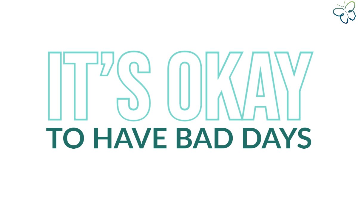learndynam's tweet photo. It's completely okay &amp; normal to have bad days. Often times we put pressure on ourselves to make every day great and productive. The truth is, we all have bad days and that's ok. Give yourself permission, practice a little self-care and focus on the next day being better. https://t.co/1ZGWEnAyEN