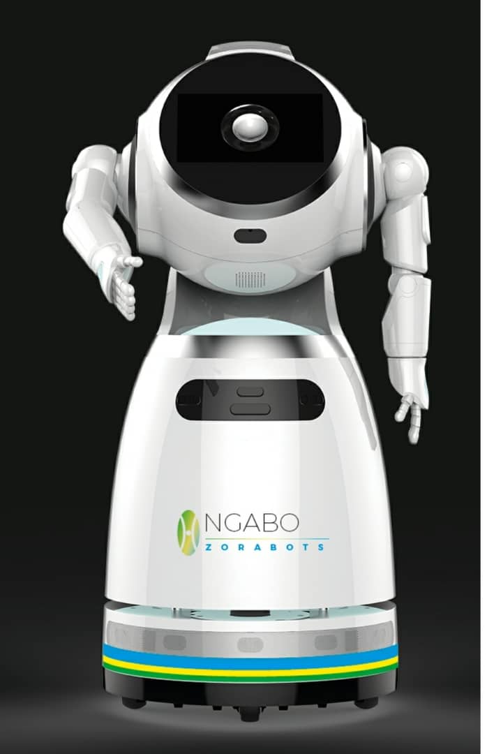 Robots being used to attend to Coronavirus patients in Rwanda.