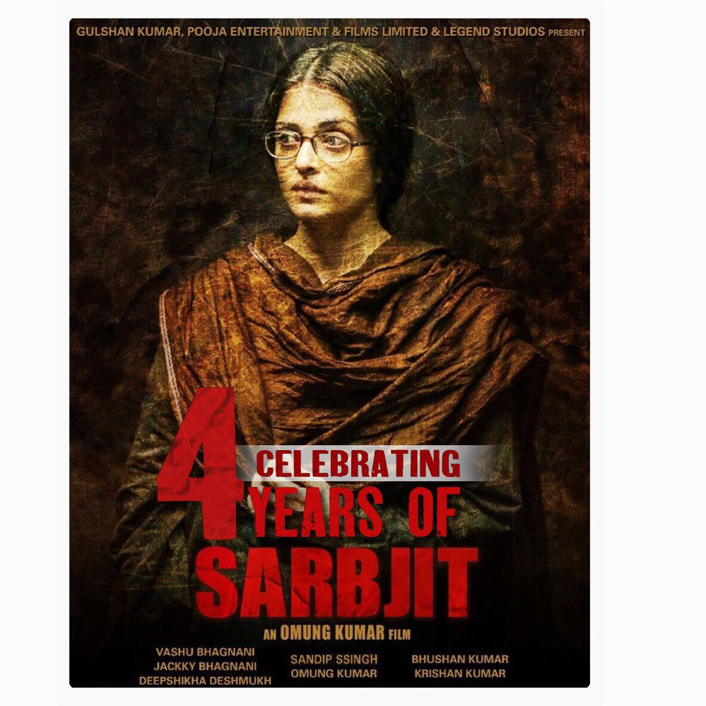 Vanita_ok's tweet photo. 4 years of #SARBJIT This was special ♥️ @OmungKumar @Utkarshini @officialsandipsingh @RandeepHooda #AishwaryaRaiBachchan @DarshanKumaar @RichaChadha https://t.co/Q6PSTtYTC5