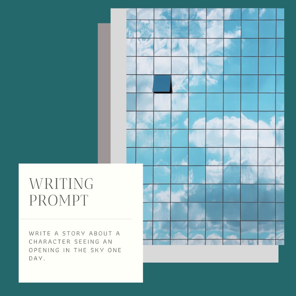 RareByrdReview's tweet photo. Being stuck inside all the time can be difficult. Use the time to write something new with our writing prompt ✍🏼

Write a story about a character seeing an opening in the sky one day. 

#write #writing #writingprompt https://t.co/XwipxB9ij5