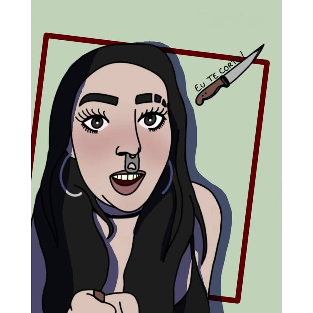 matheustiba's tweet photo. Pique Bandida!
.
Esse desenho é mais uma Zuera que fiz com colaboração a artista #LittleCookie da @lauraseraphim2 sério gente, sigam ela onde dá! Muito bom os personagens!
.
#desenho #draw #drawing #illustration #DigitalArt #wacom #Photoshop #TikTok #Youtuber https://t.co/EcWyto96BJ
