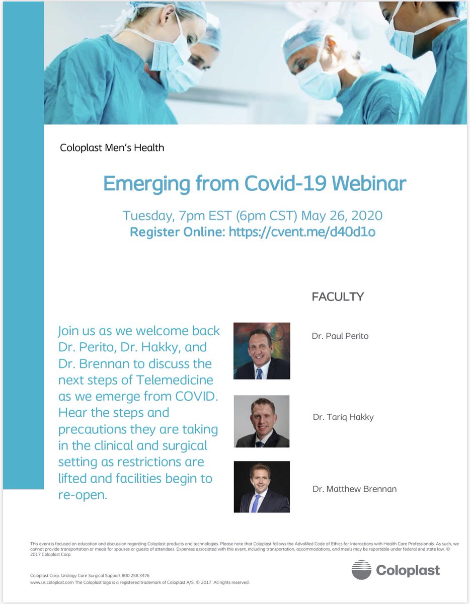 Shelley Mason (@shelleymarkets) on Twitter photo Emerging from Covid-19 Webinar with <a href="/tariq7/">tariq7</a> <a href="/DrPaulPerito/">Perito Urology</a> <a href="/DrMBrennan/">Matthew Brennan DO</a> on Tues, May 26 at 7pm EST register here Cvent.me/d40d1o Emerging from Covid-19 Webinar with <a href="/tariq7/">tariq7</a> <a href="/DrPaulPerito/">Perito Urology</a> <a href="/DrMBrennan/">Matthew Brennan DO</a> on Tues, May 26 at 7pm EST register here Cvent.me/d40d1o