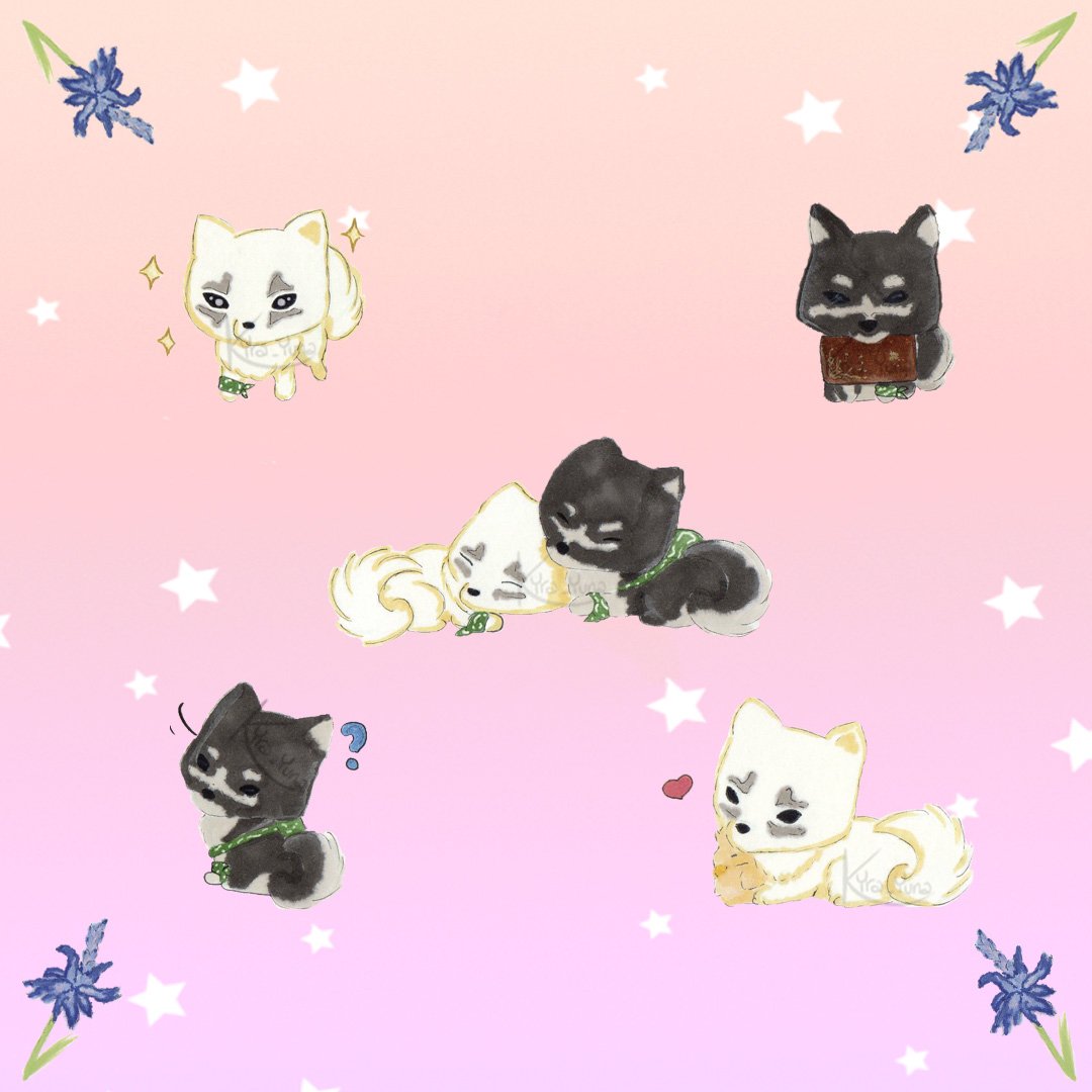 Kyra_Yuna's tweet photo. •Hey guys ❢ I hope you enjoy this Chibi of #Pryna and #umbra from #FFXV ❢
•
•
#chibiart #shibainu #FF15 #dogs #traditionalart #ファイナルファンタジー https://t.co/dbPjbftPfS