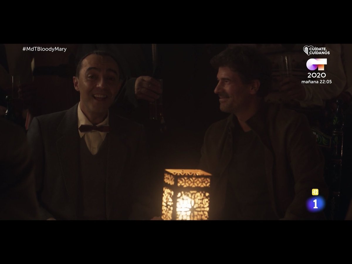 GarciaLorcaMdT's tweet photo. Sueños y realidades. #ElMinisterioDelTiempo #MdT #MdT4 #MdTAlmodóvar @MdT_TVE @SalvaMartiMdT @PacinoMdt @GaldosMdT @PoemasDeAmelia @CarolinaMndT @AlmodovarMdT #MdTBloodyMary https://t.co/1kQe3MuZl5